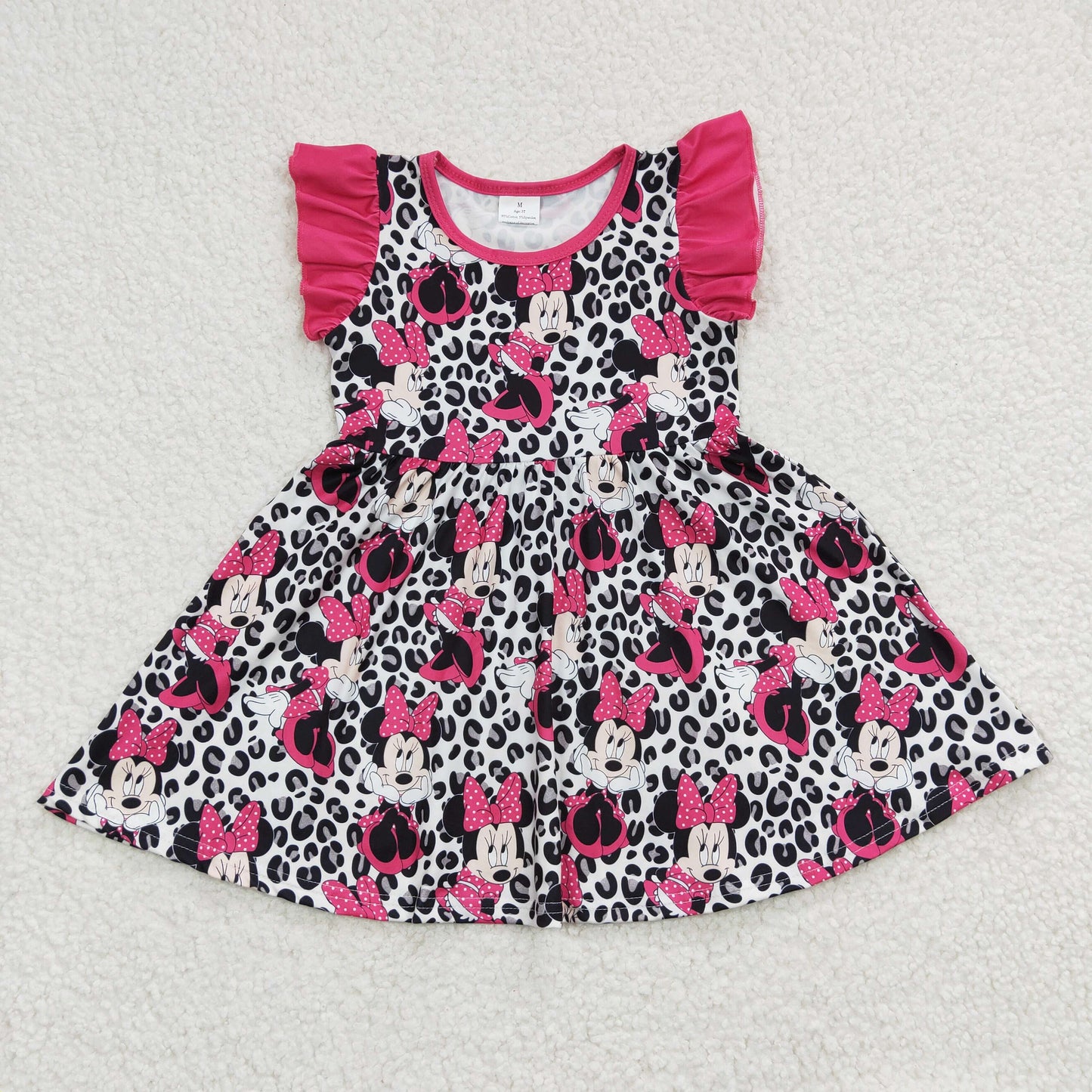 girls short sleeve  summer  dress, GSD0214