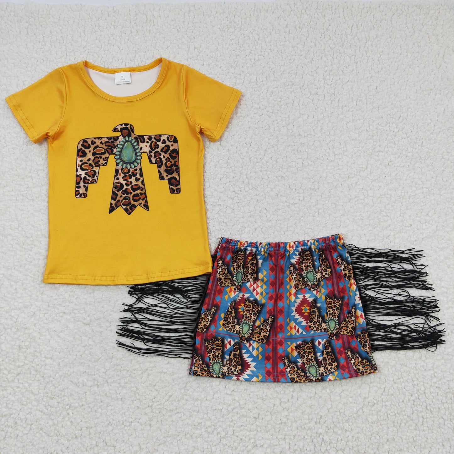 toddle girls skirt outfit, GSD0287