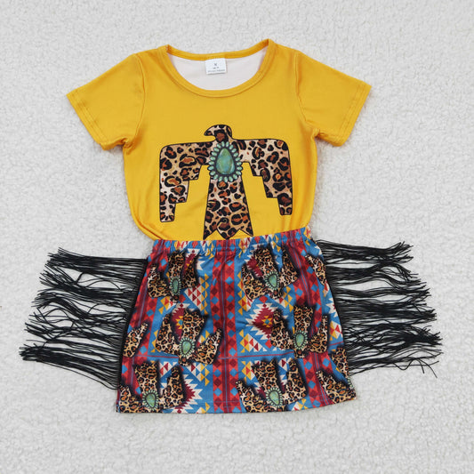 toddle girls skirt outfit, GSD0287