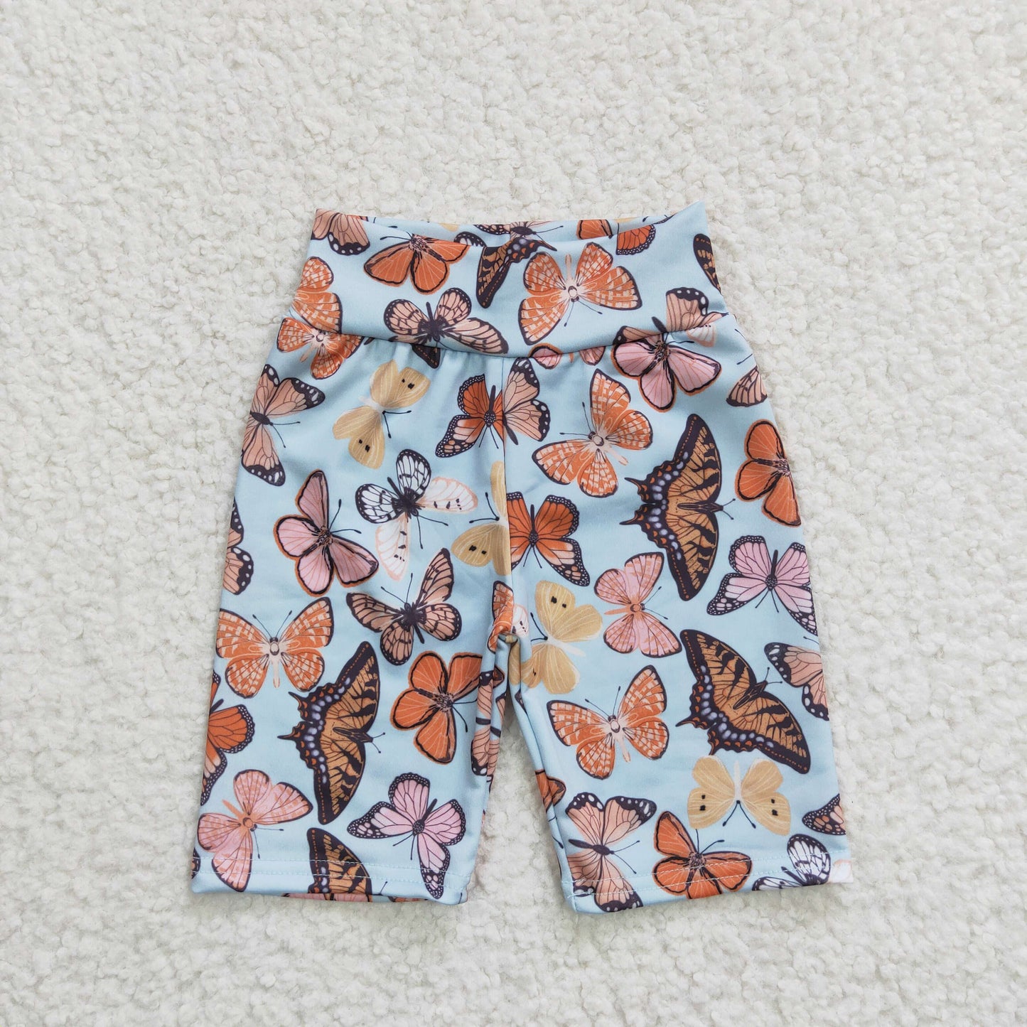 toddle girls butterfly design summer shorts, SS0031