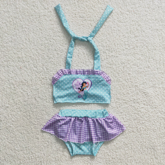 GIRLS cartoon bathing suit,  S0056