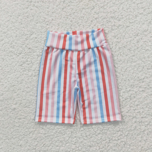 toddle girls stripes print summer shorts, SS0030