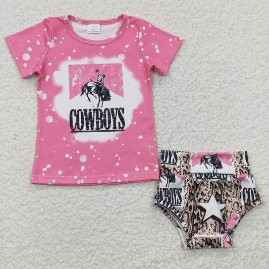 Cowboys bummies set outfit, GBO0084