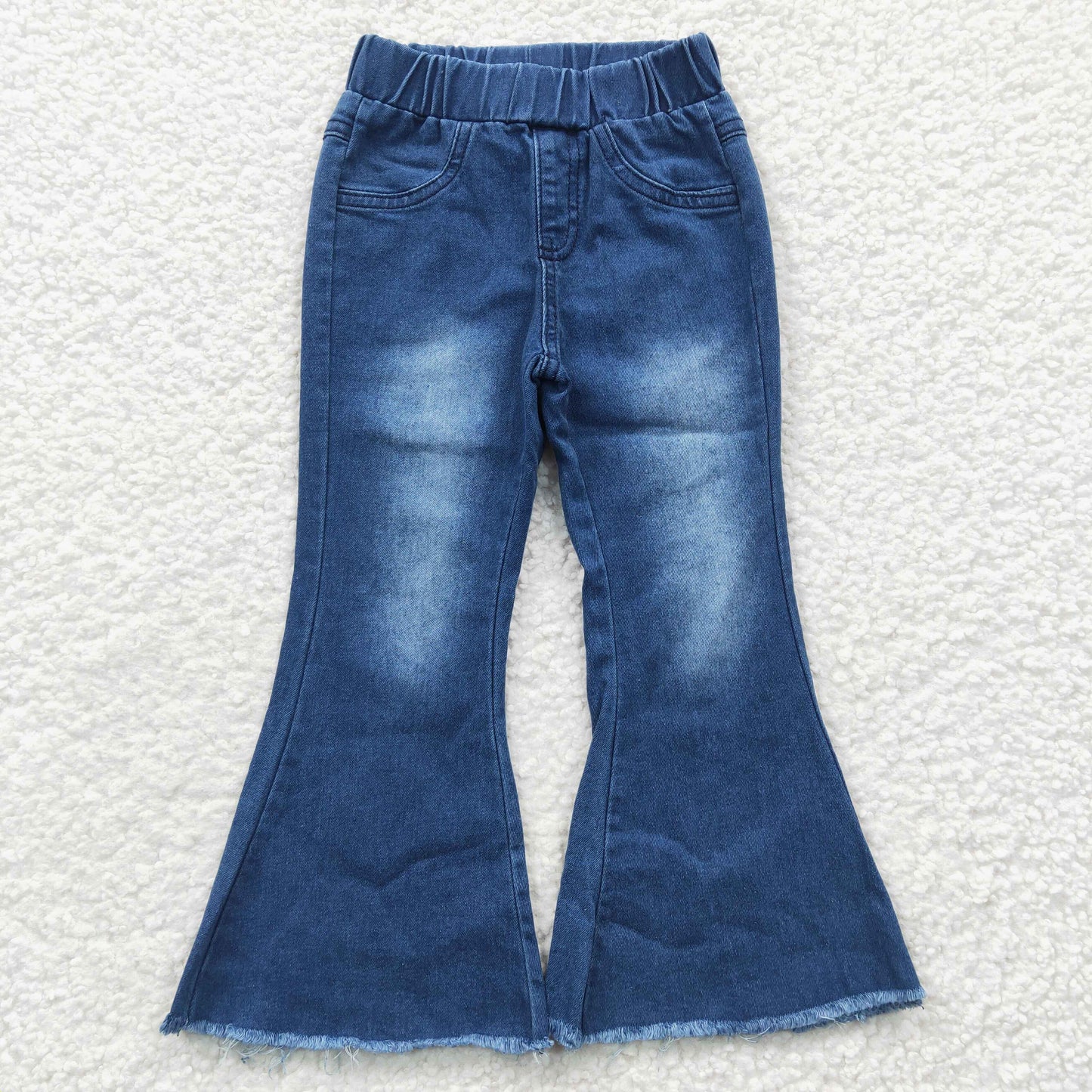 baby girls bleach blue denim pants P0070