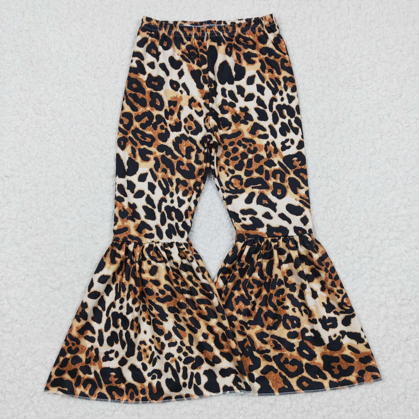 baby girls leopard bell pants