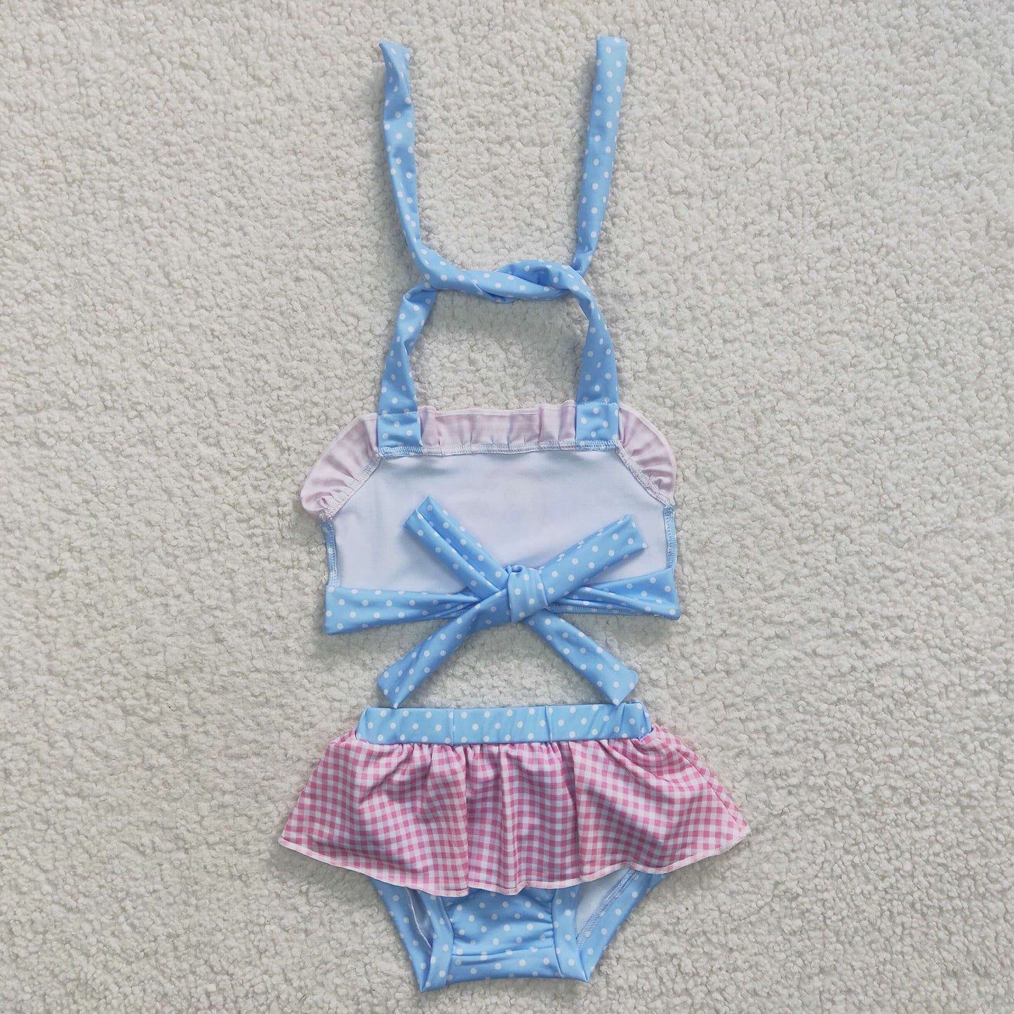 girls cartoon 2pcs bathing suit,  S0059