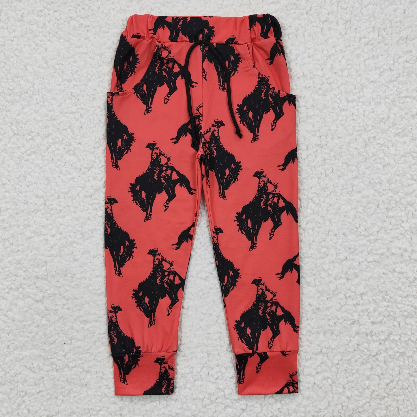 milk silk western cow pants, P0088