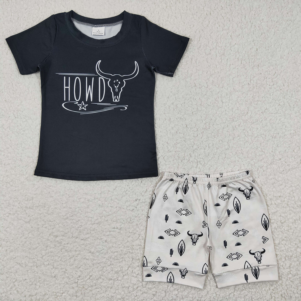 howdy cow western kids clothes