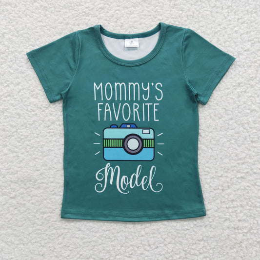 Mommys favorite model short sleeve top