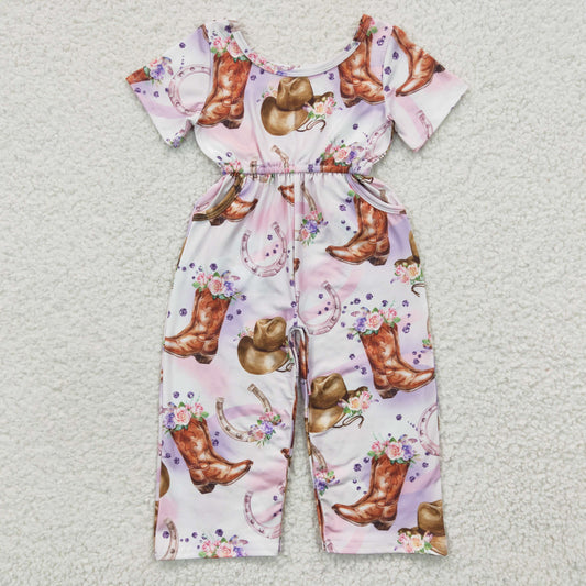 Western boots summer jumpsuit, SR0225