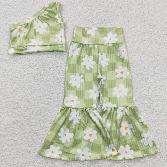 baby girls boutique 2pcs floral outfit