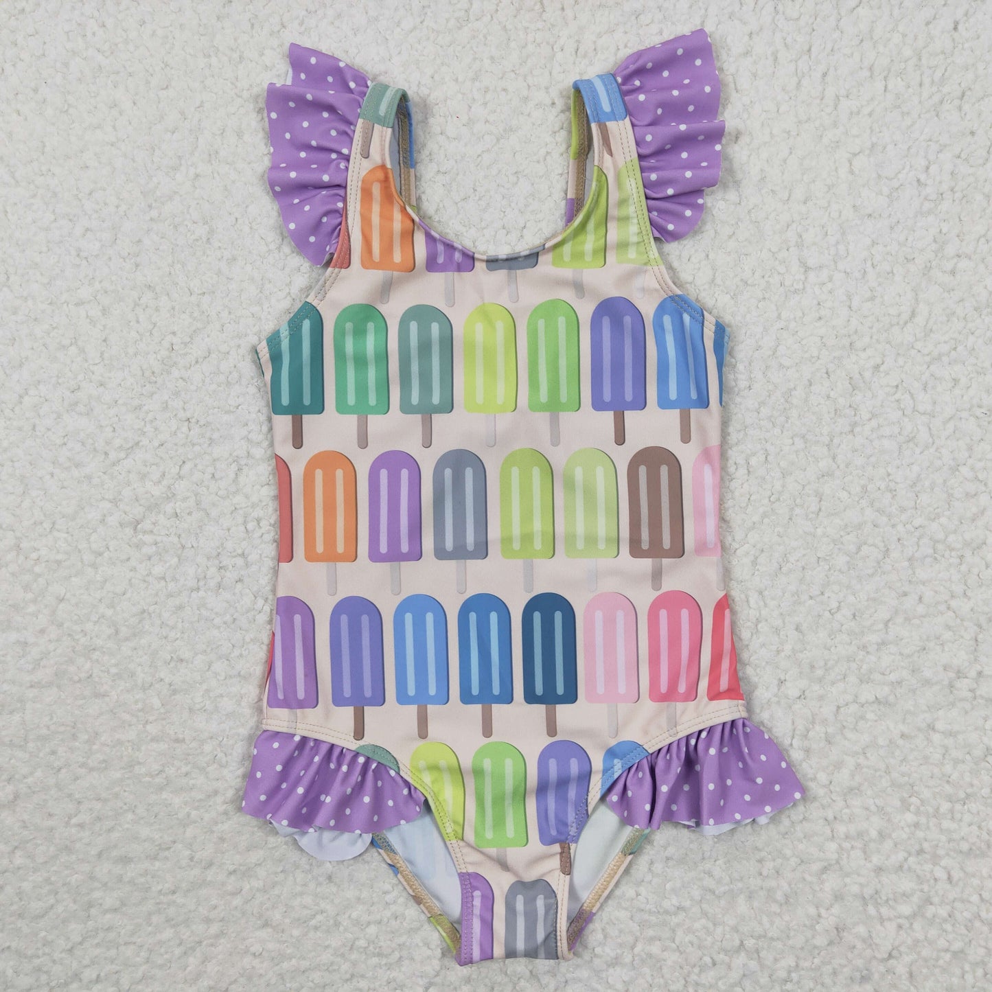 one piece Popsicle swimming suit