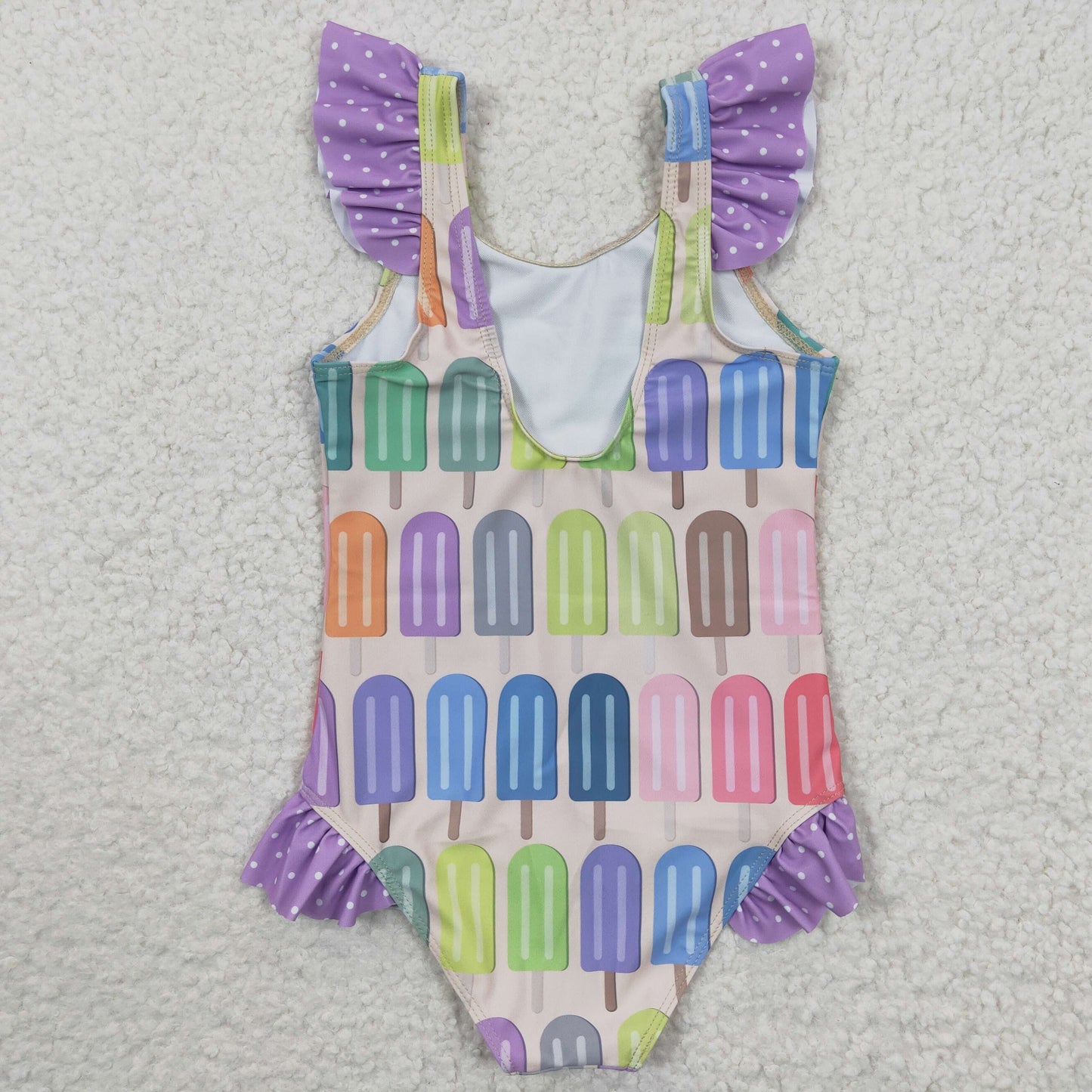 one piece Popsicle swimming suit