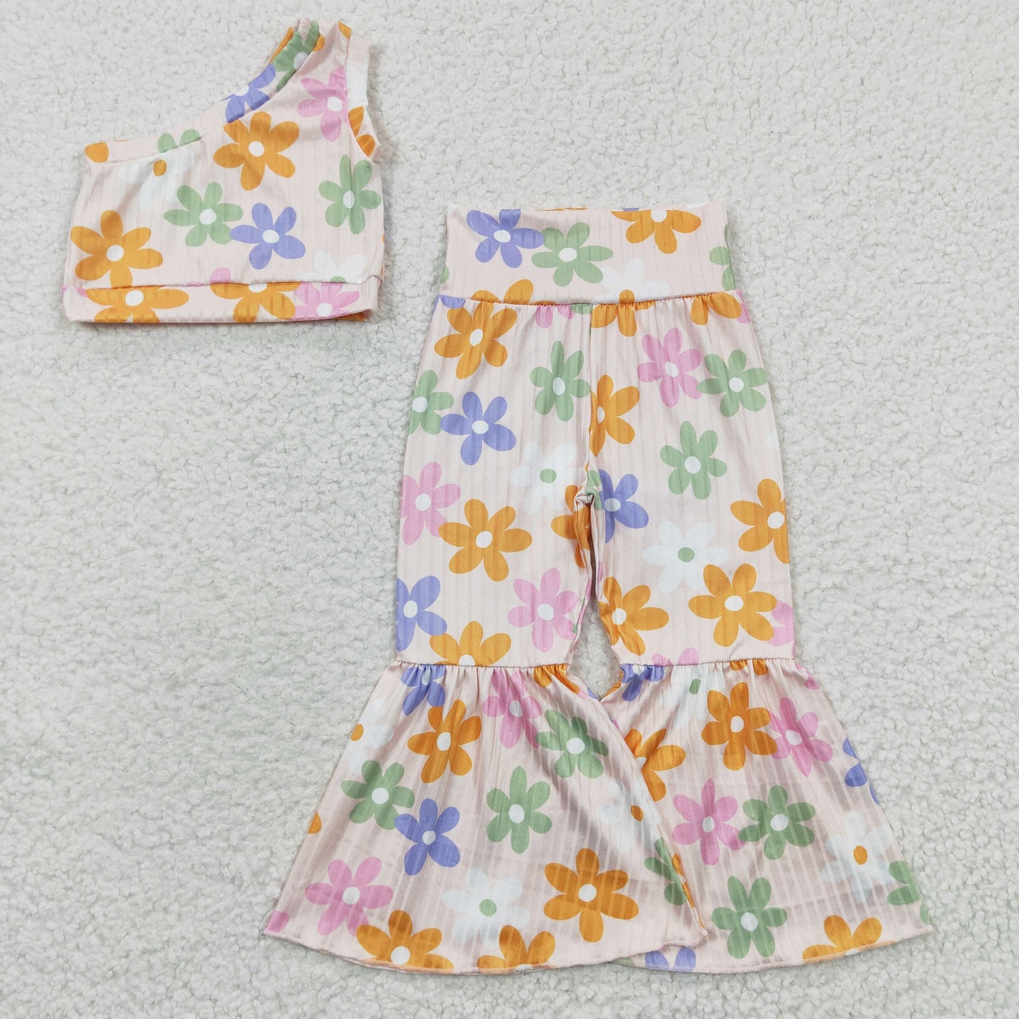 toddle girls 2pcs floral outfit