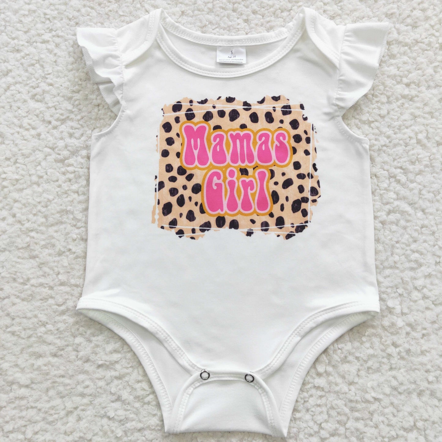 mamas girls short sleeve onesies