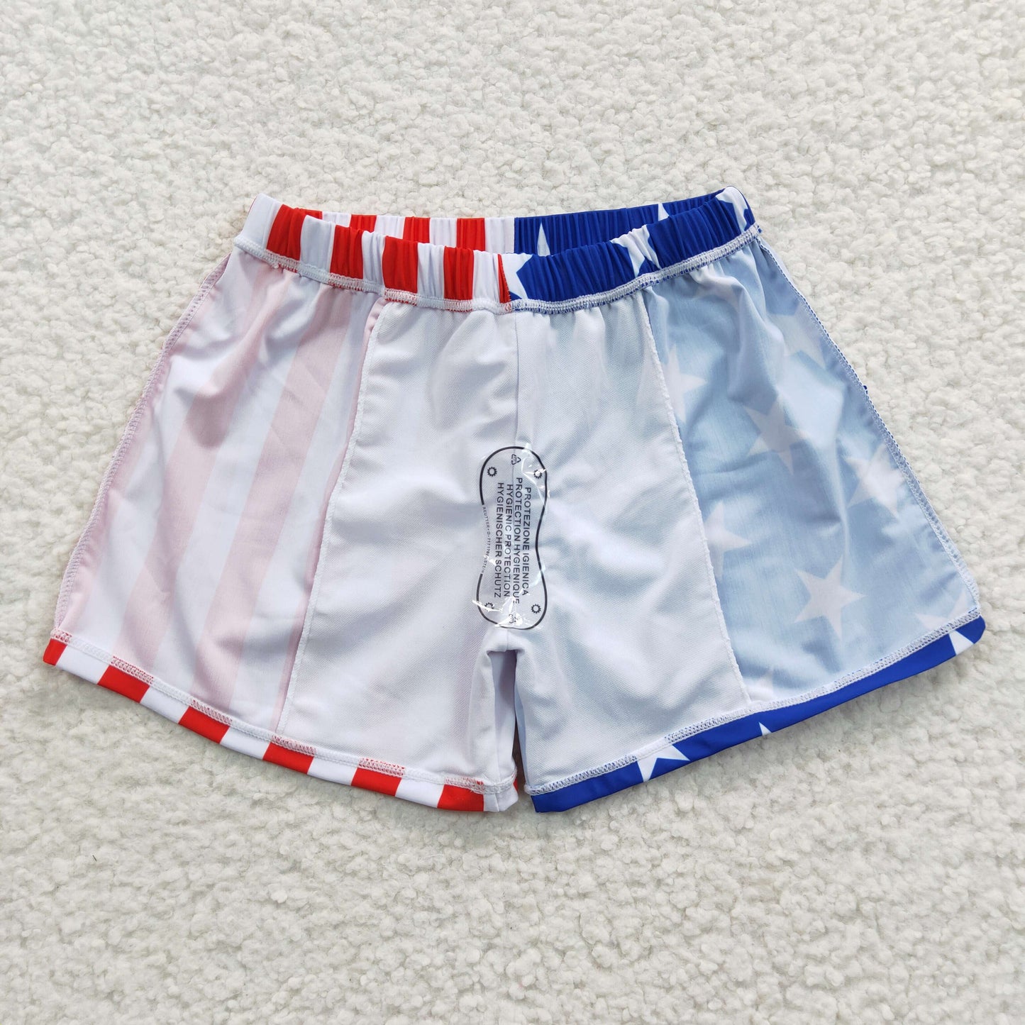 boys July 4th  swimming trunks