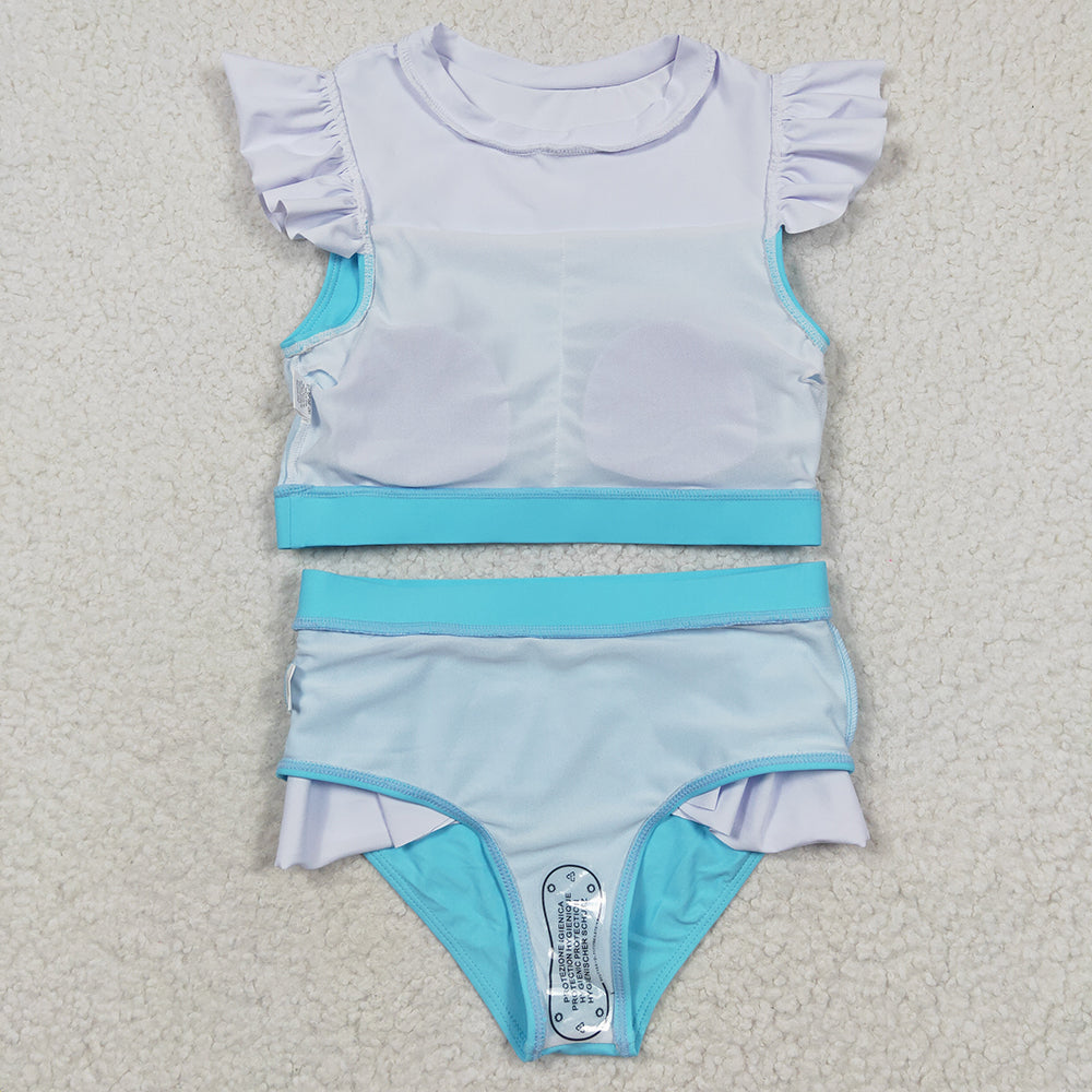 Girls princess  2pcs swimwear