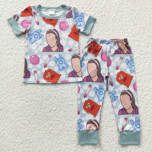 Baby girls 2pcs teacher summer outfit