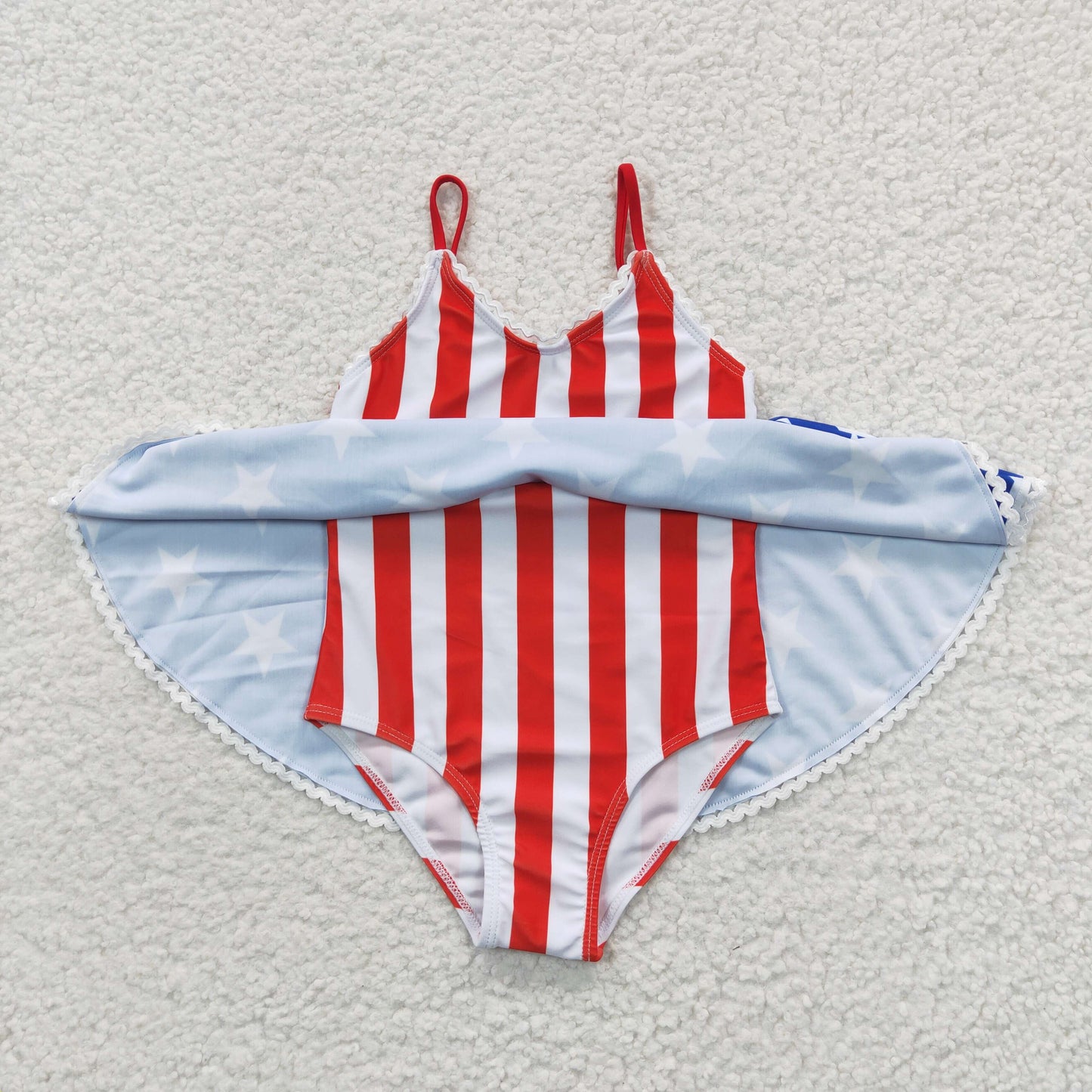 Forth of July one piece swimming suit