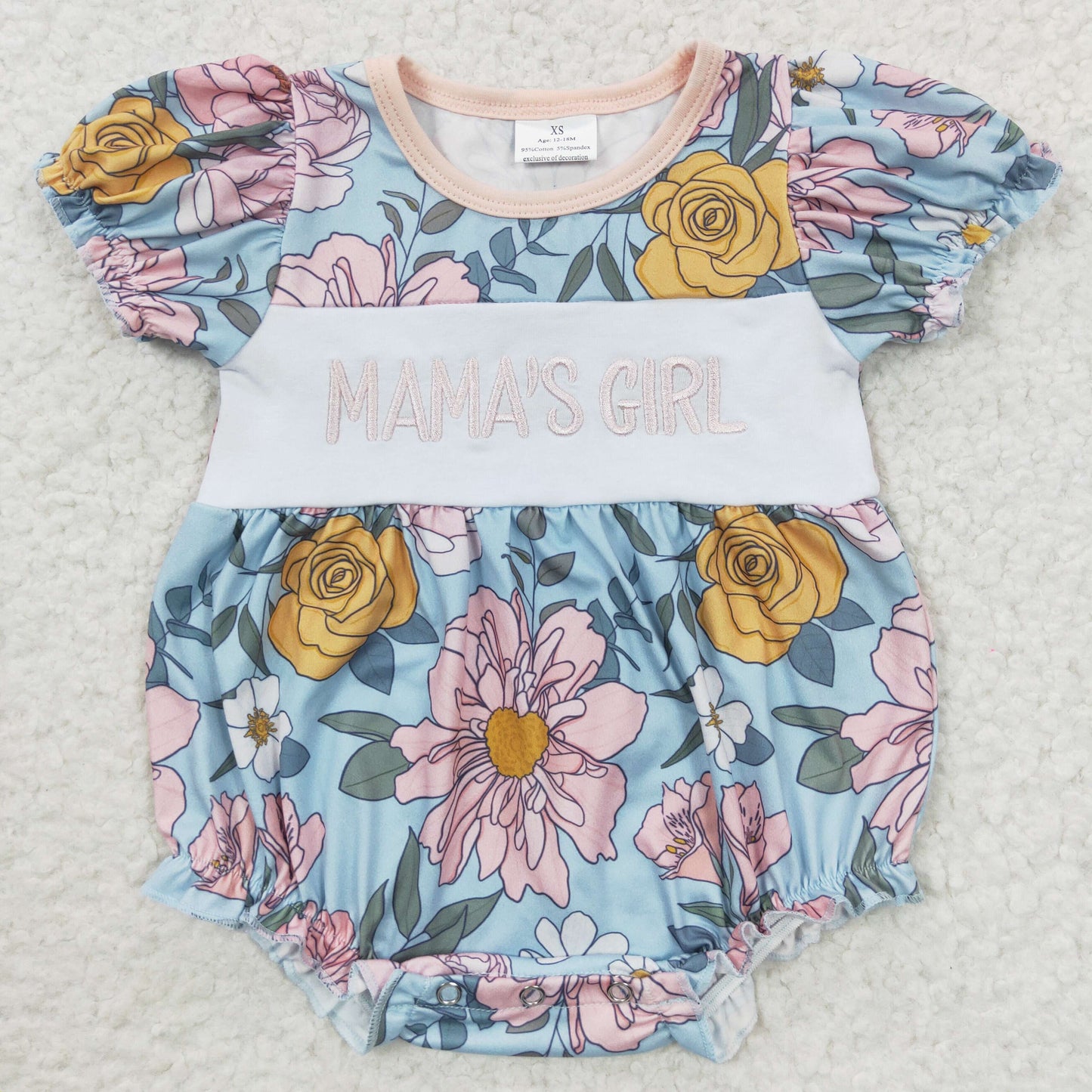 Mama's girl floral romper Mothers day gift