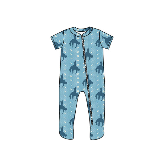 Pre-orde infant toddle western romper, SR0181, Nov 24th