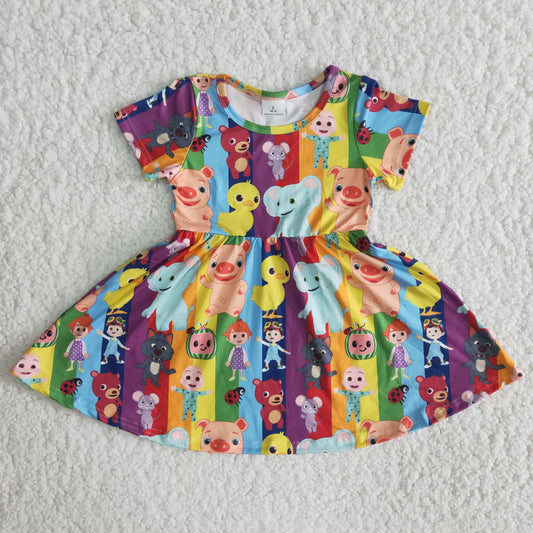 Baby girls cartoon dress