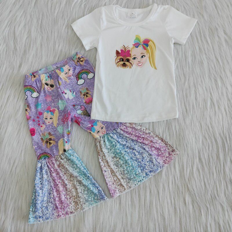 Girls summer clothing set