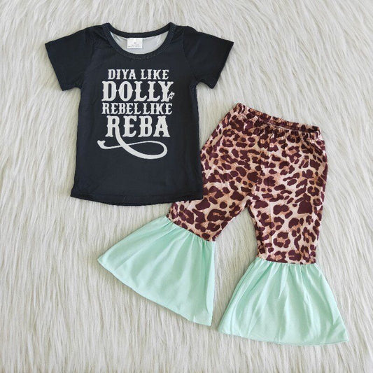 Girls 2pcs summer clothing set