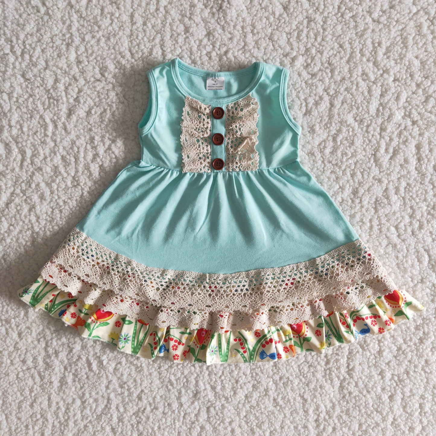 Baby girls lace dress
