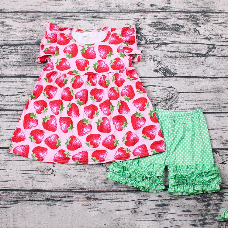girls strawberry outfit