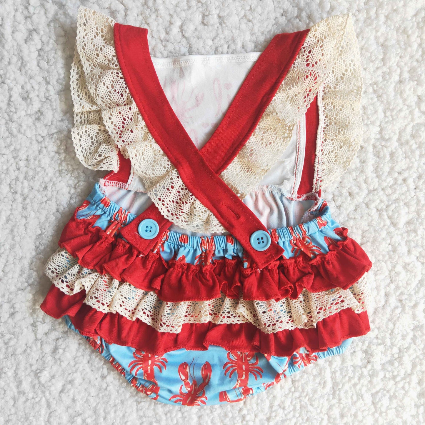 baby girls summer romper