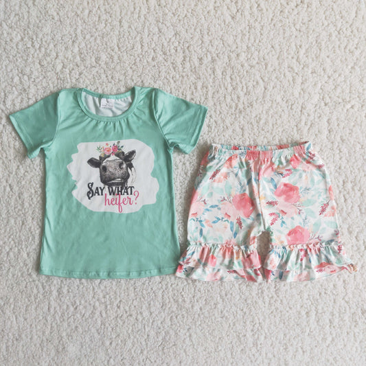 Say what herfei short summer outfit