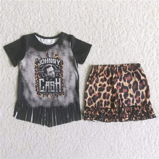 girls summer 2pcs short set