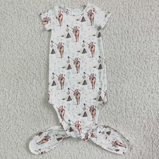 newborn western horse gown