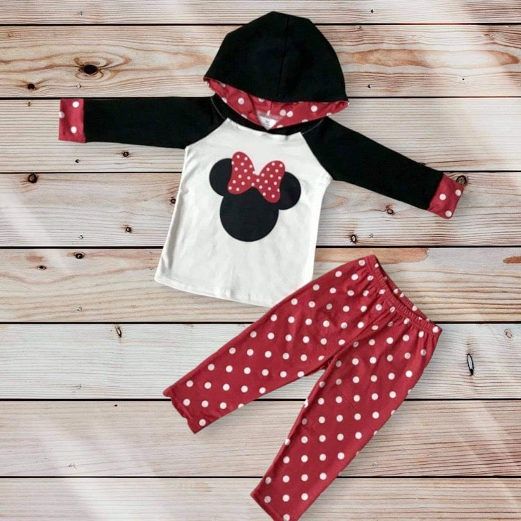 baby boys Cartoon hoodie set