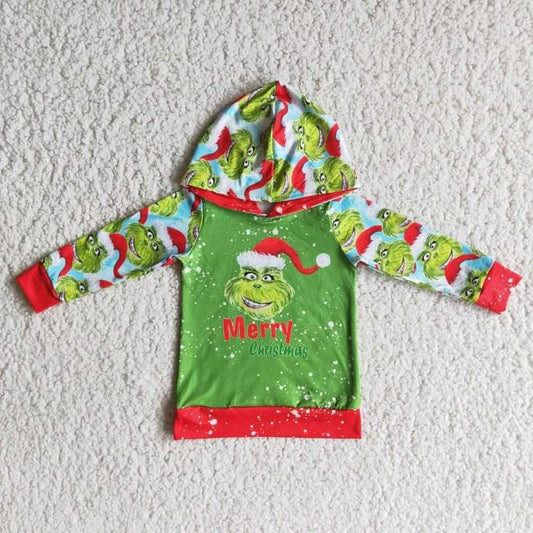 Boys long sleeve Christmas hoodie top