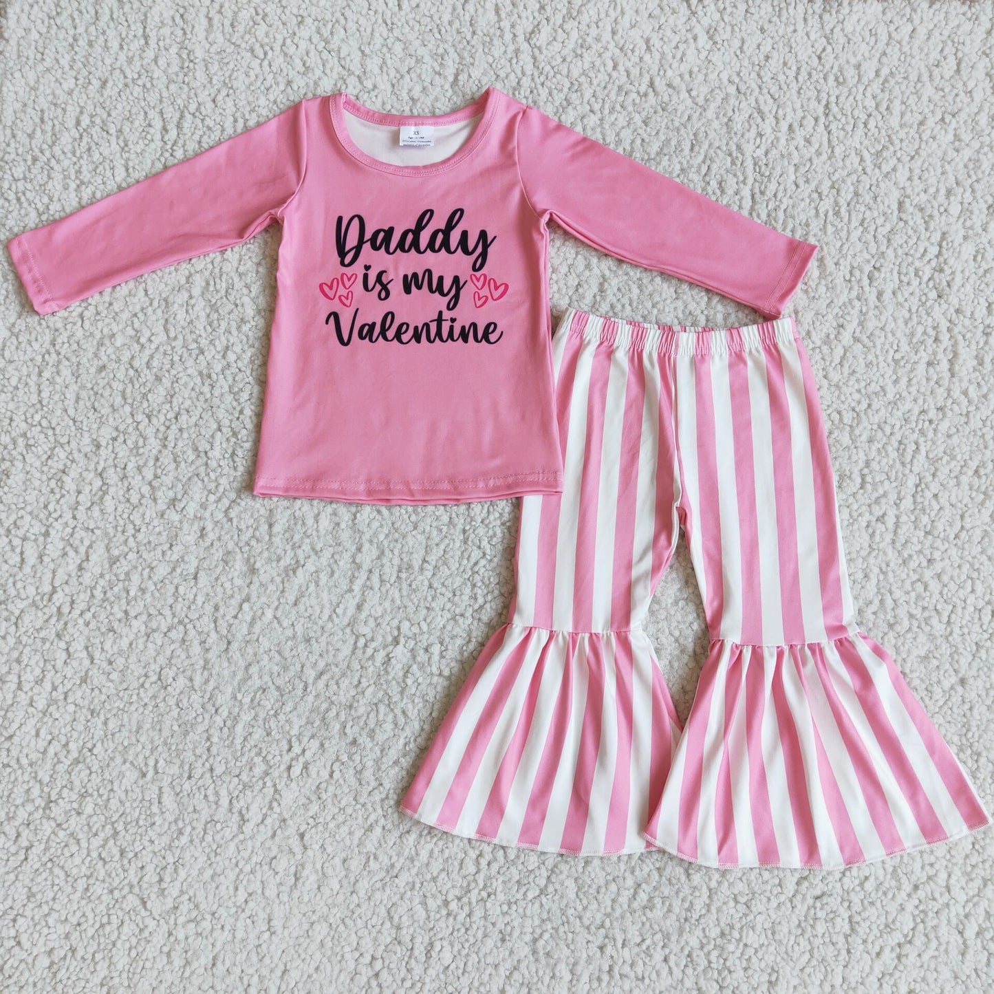 Daddy is my Valentine outfit