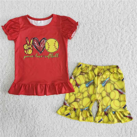 kids summer short outfit