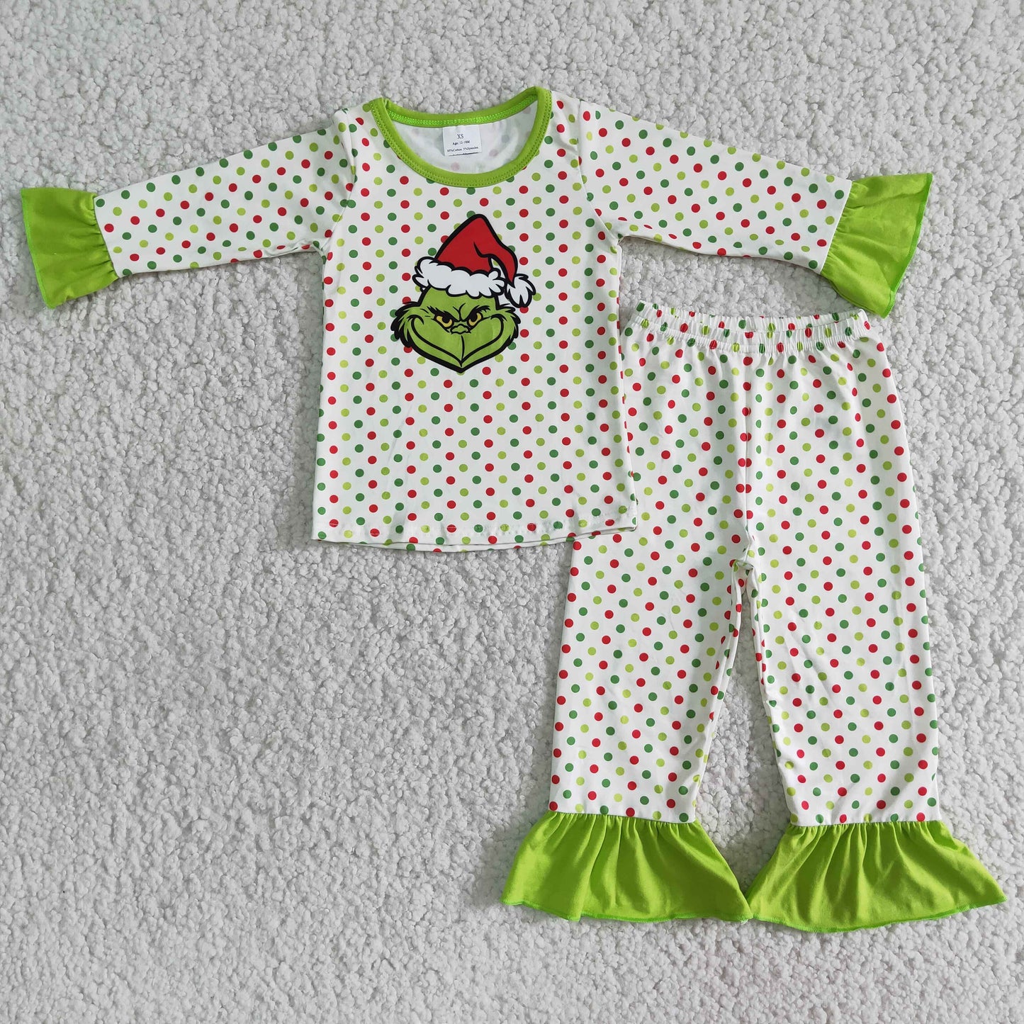 Baby Girls Christmas pajama set