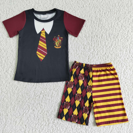Boy short sleeve HP outfit