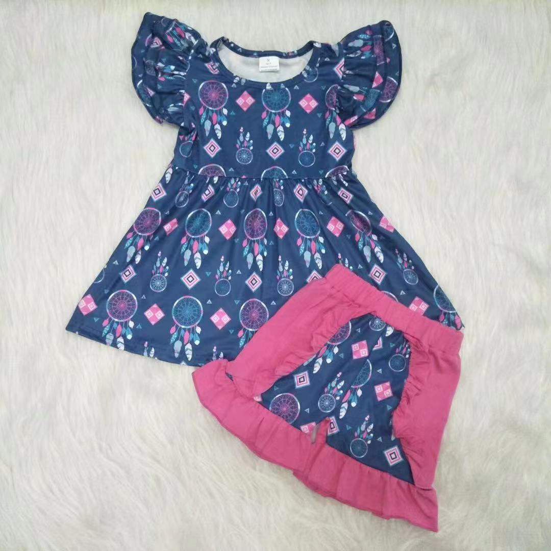 Promotion baby girls  summer outfits