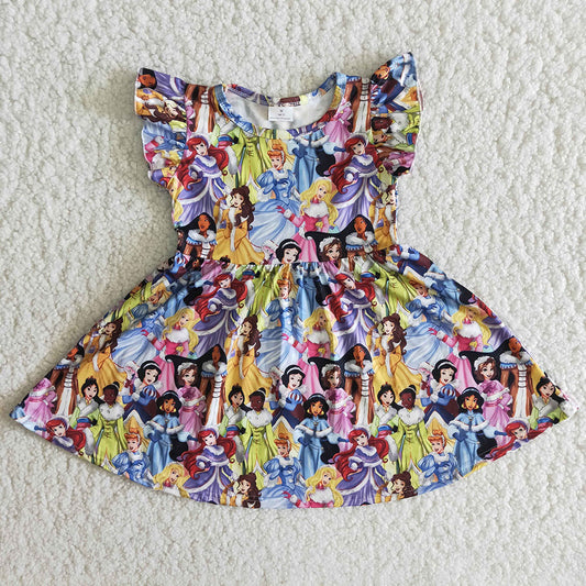 baby girls short sleeve dress