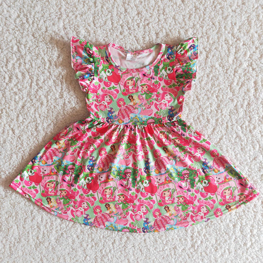 baby girls short sleeve dress