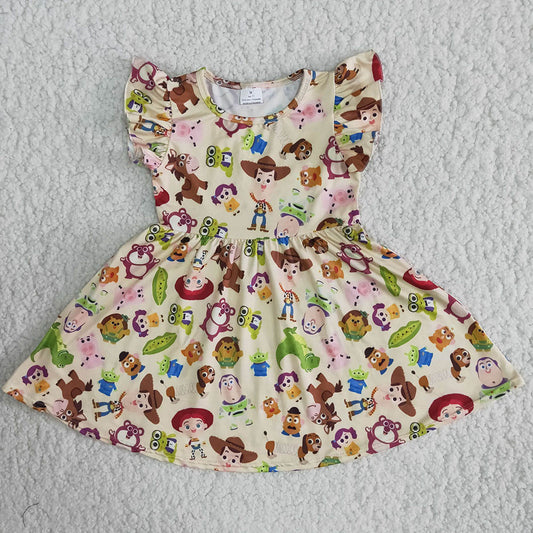 baby girls short sleeve dress